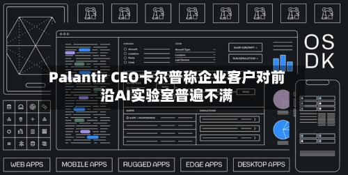 Palantir CEO卡尔普称企业客户对前沿AI实验室普遍不满