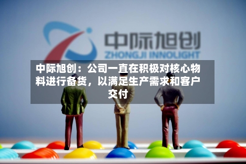 中际旭创：公司一直在积极对核心物料进行备货，以满足生产需求和客户交付-第2张图片