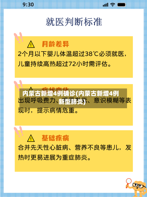 内蒙古新增4例确诊(内蒙古新增4例新型肺炎)