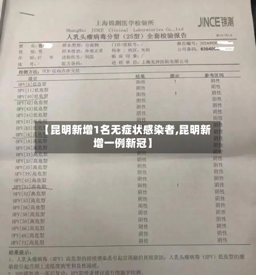 【昆明新增1名无症状感染者,昆明新增一例新冠】-第3张图片