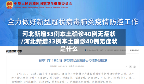 河北新增33例本土确诊40例无症状/河北新增33例本土确诊40例无症状是什么-第2张图片
